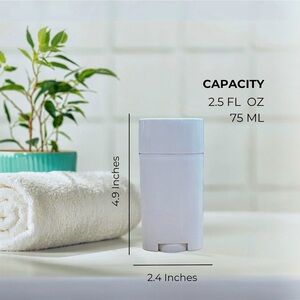 8 Empty White Deodorant Stick